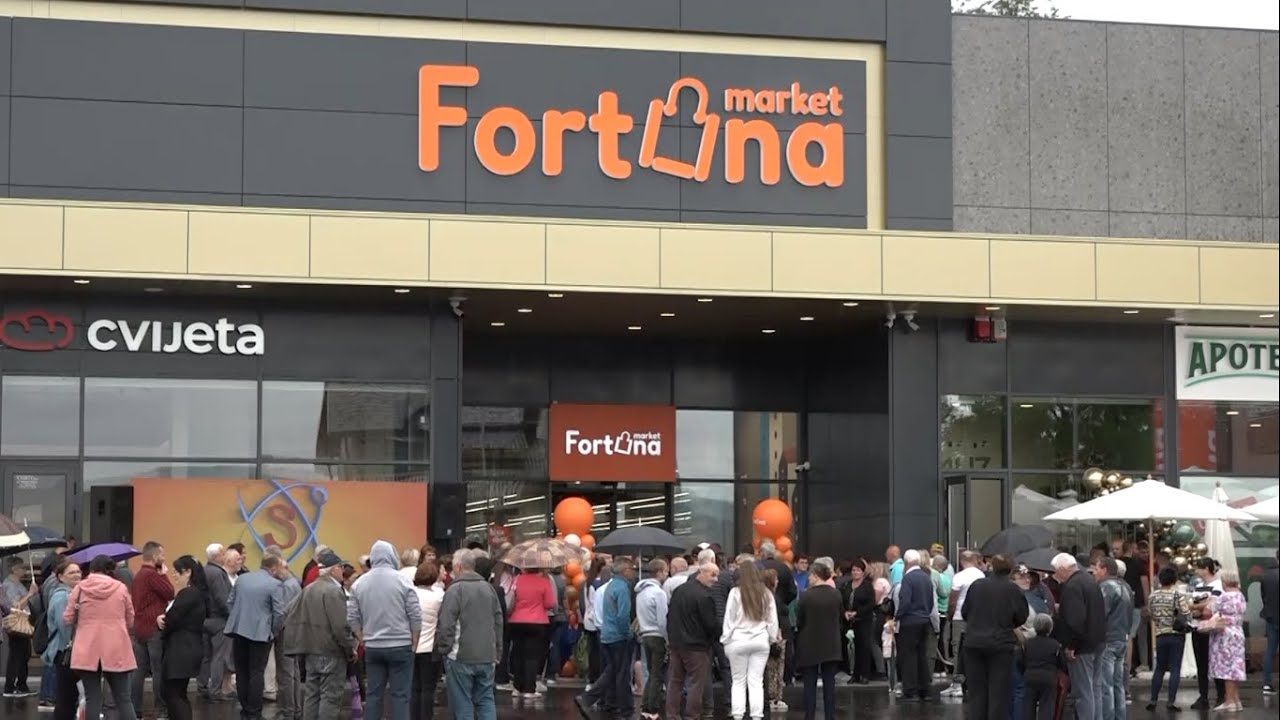 “Mali račun- velika sreća”: Fortuna market 1 na novoj lokaciji u Prnjavoru, u ulici Vida Nježića