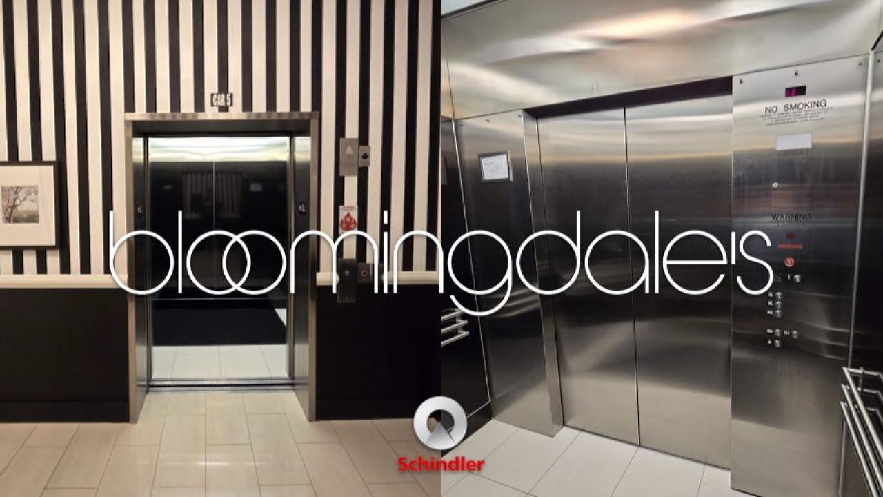 Custom Schindler 330a hydraulic elevator at Bloomingdale's in Chevy Chase MD