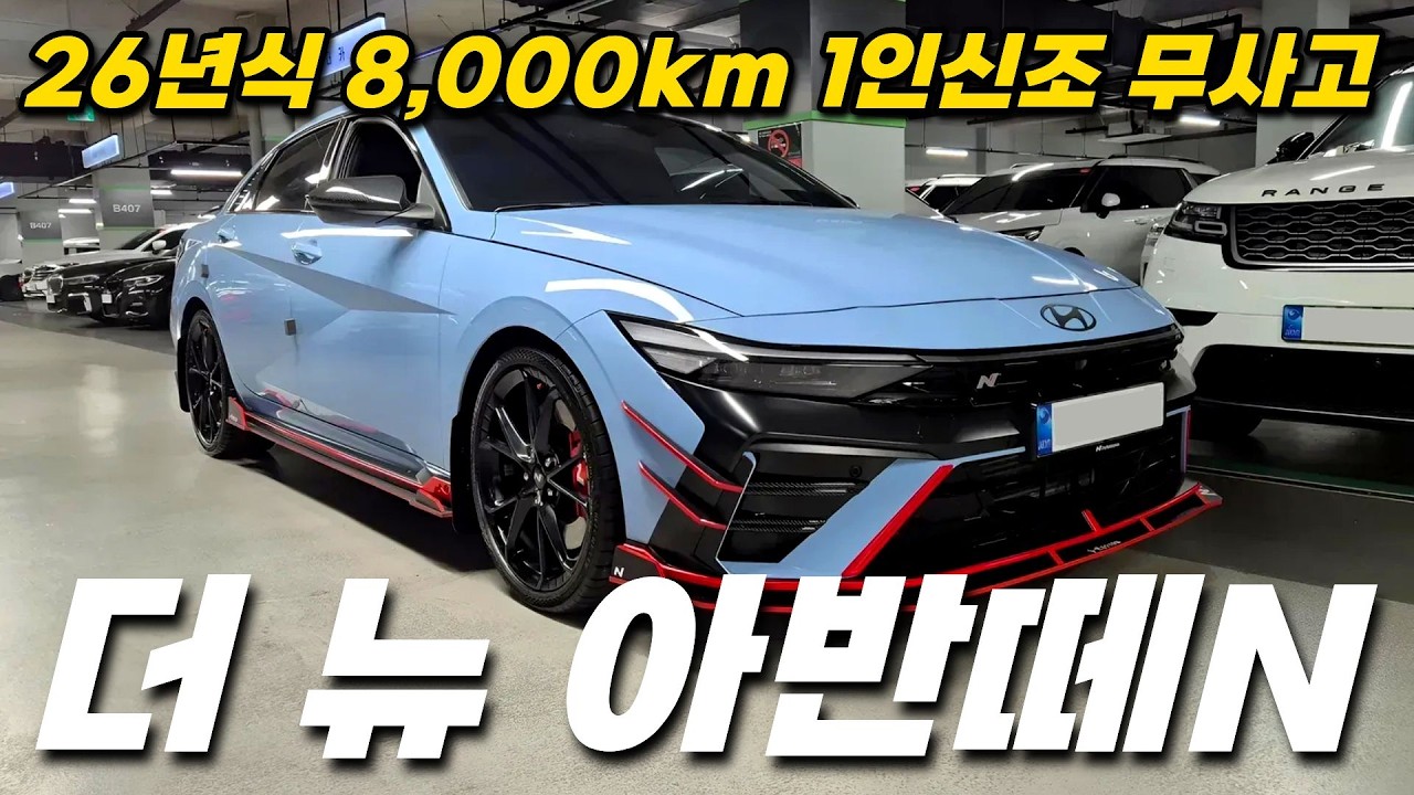 그돈씨? 3,000만원 아반떼N 사도될까?