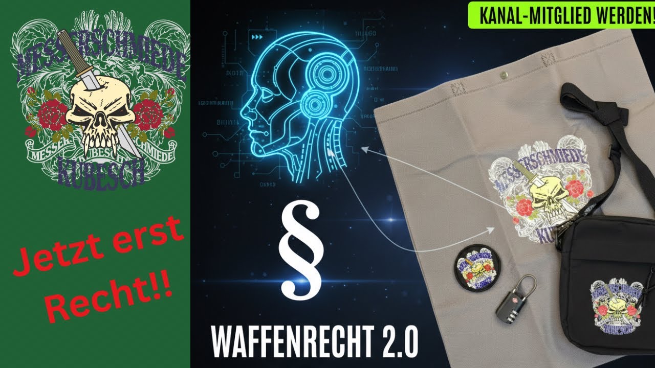 KI-Waffenrecht & Kanal-Update: Warum sich jetzt alles ändert!