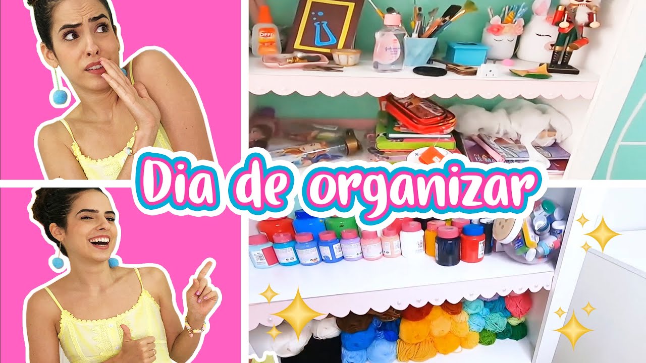 ORGANIZANDO O ATELIÊ + UMA SURPRESA PRA VOCÊS! | Paula Stephânia