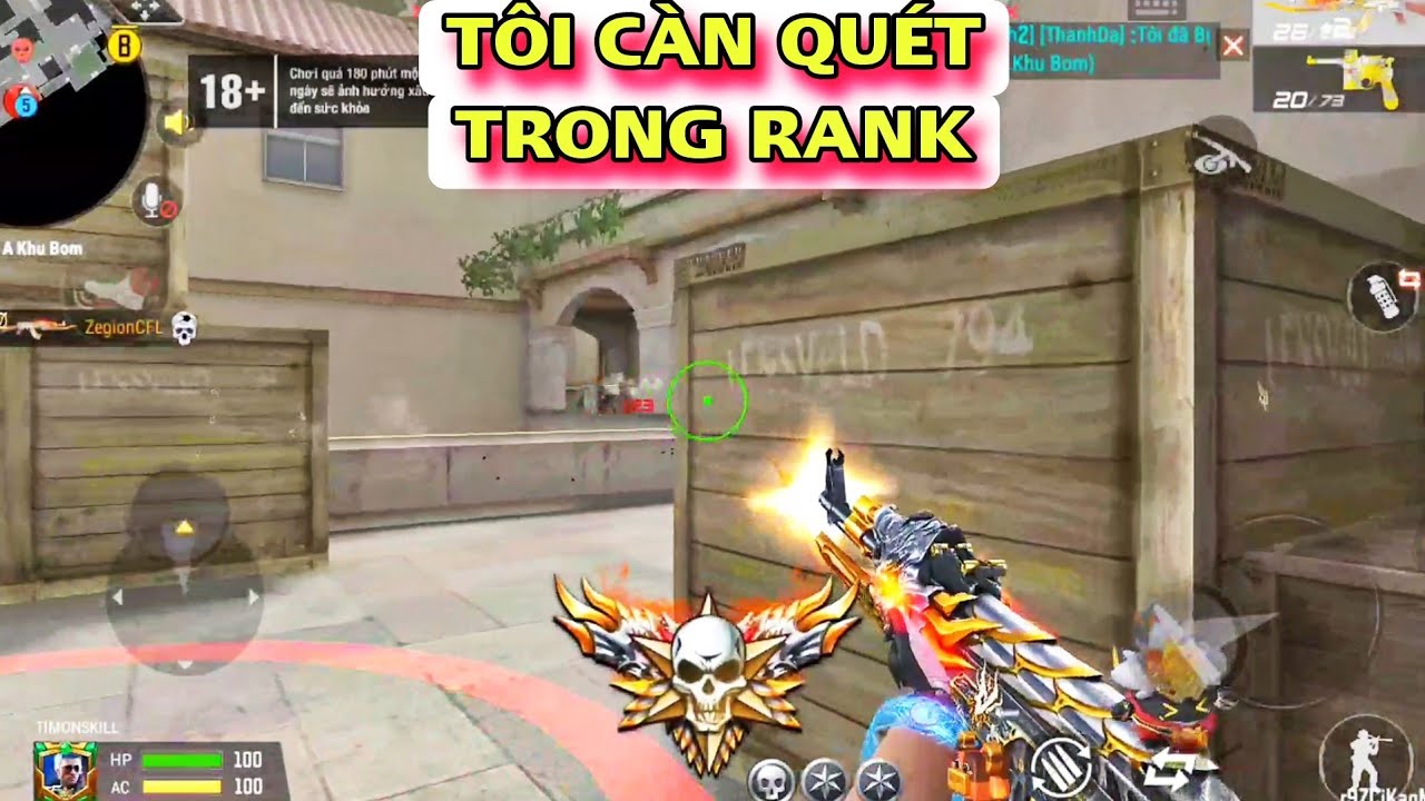 CROSSFIRE LEGENDS TIẾP TỤC AK47 ĐI CÀN QUÉT TRONG RANK