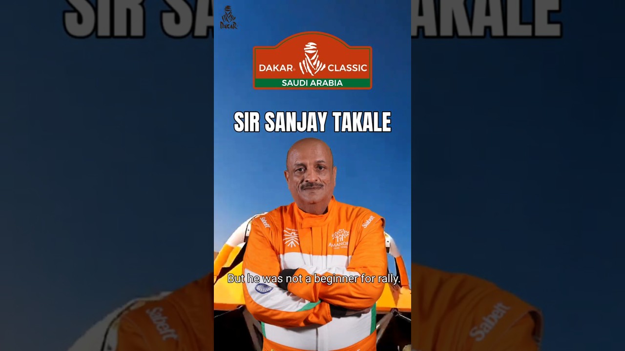 Sanjay Takale’s Inspiring Journey to the Dakar Rally 2026.