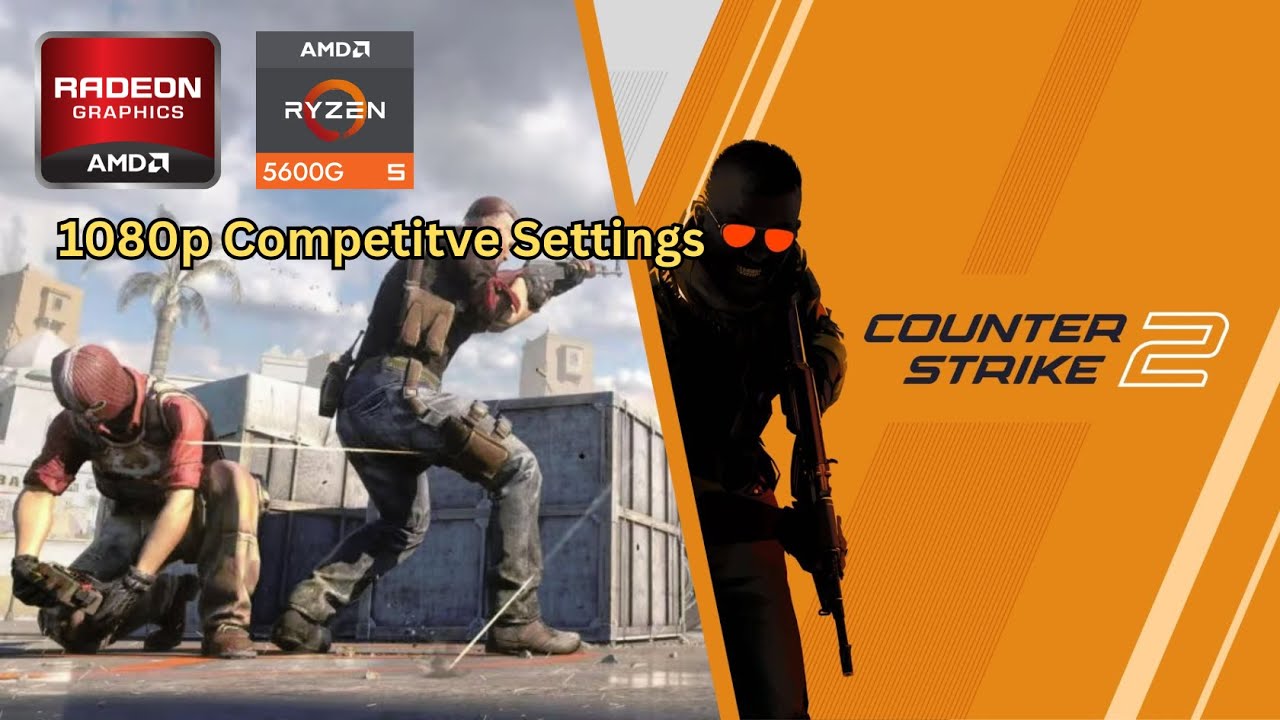 Counter Strike 2 Benchmark | Ryzen 5 5600G Vega 7 iGPU | No GPU | Low-End PC FPS Test 2025