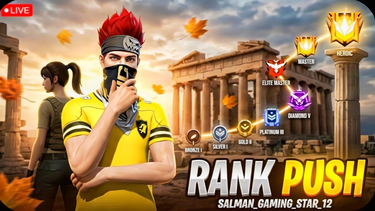 🔴 Free fire ranked push 🥶🥵#freefire #fadas,#zaralarsson