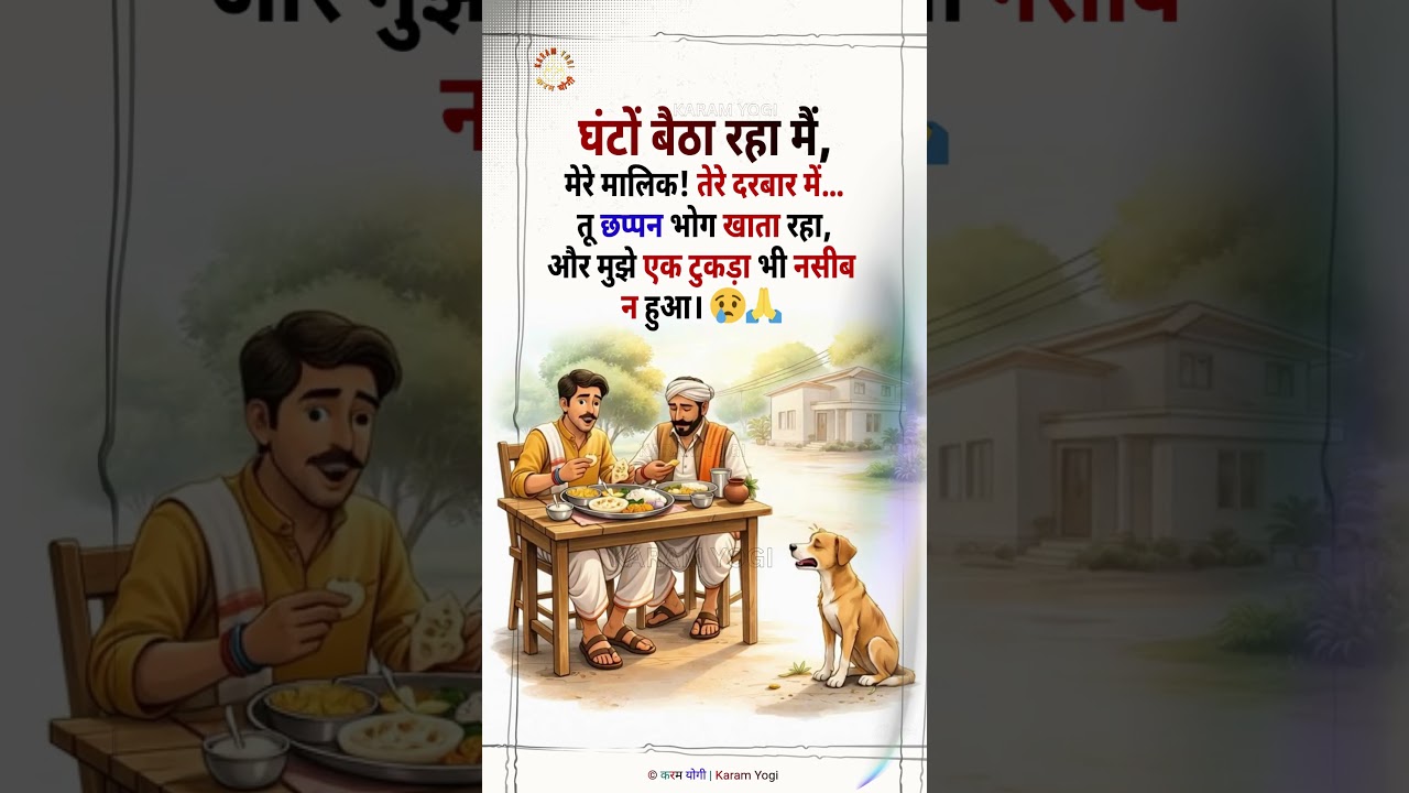 A Loyal Dog&rsquo;s Silent Prayer | A Heart-Touching Moral Story About Compassion