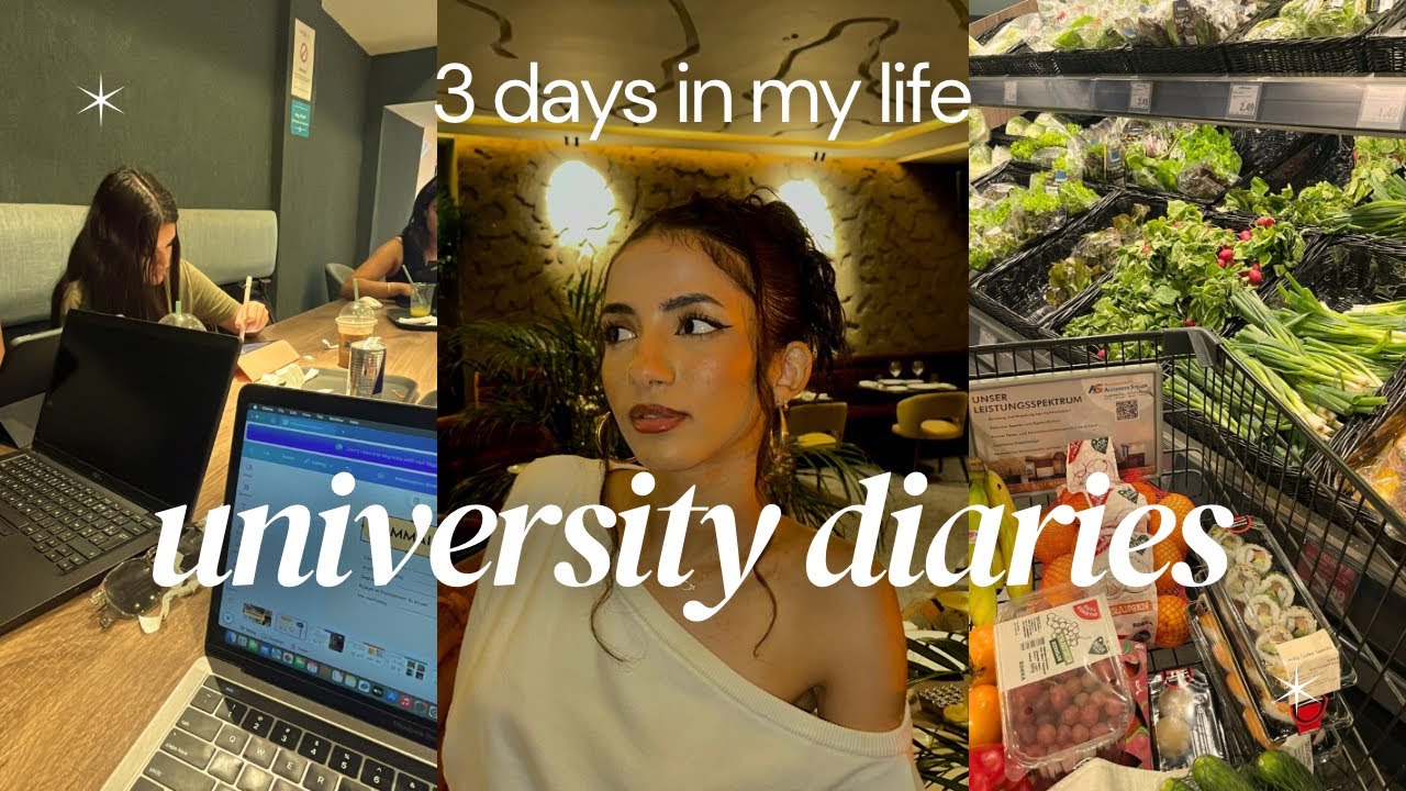 UNIVERSITY DIARIES 🎓🩷 | يوميات الجامعة 