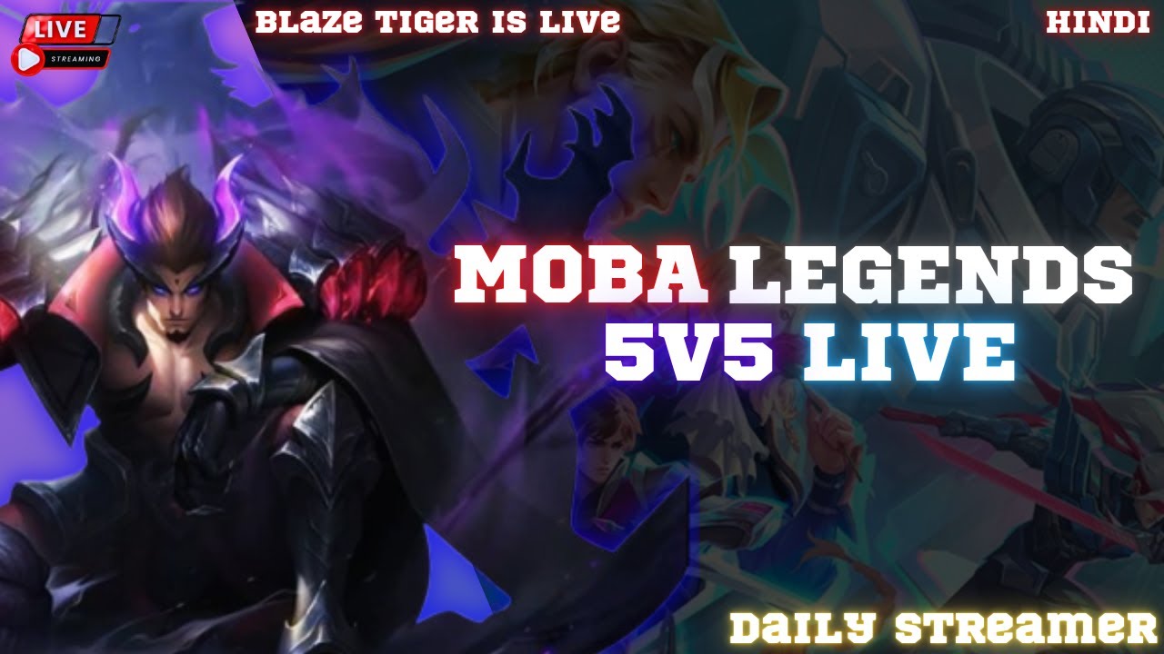 🔴 [Hin/Eng] Mlbb Live Piss Elo Randoms || BLAZE TIGER Is Live || (Portrait)