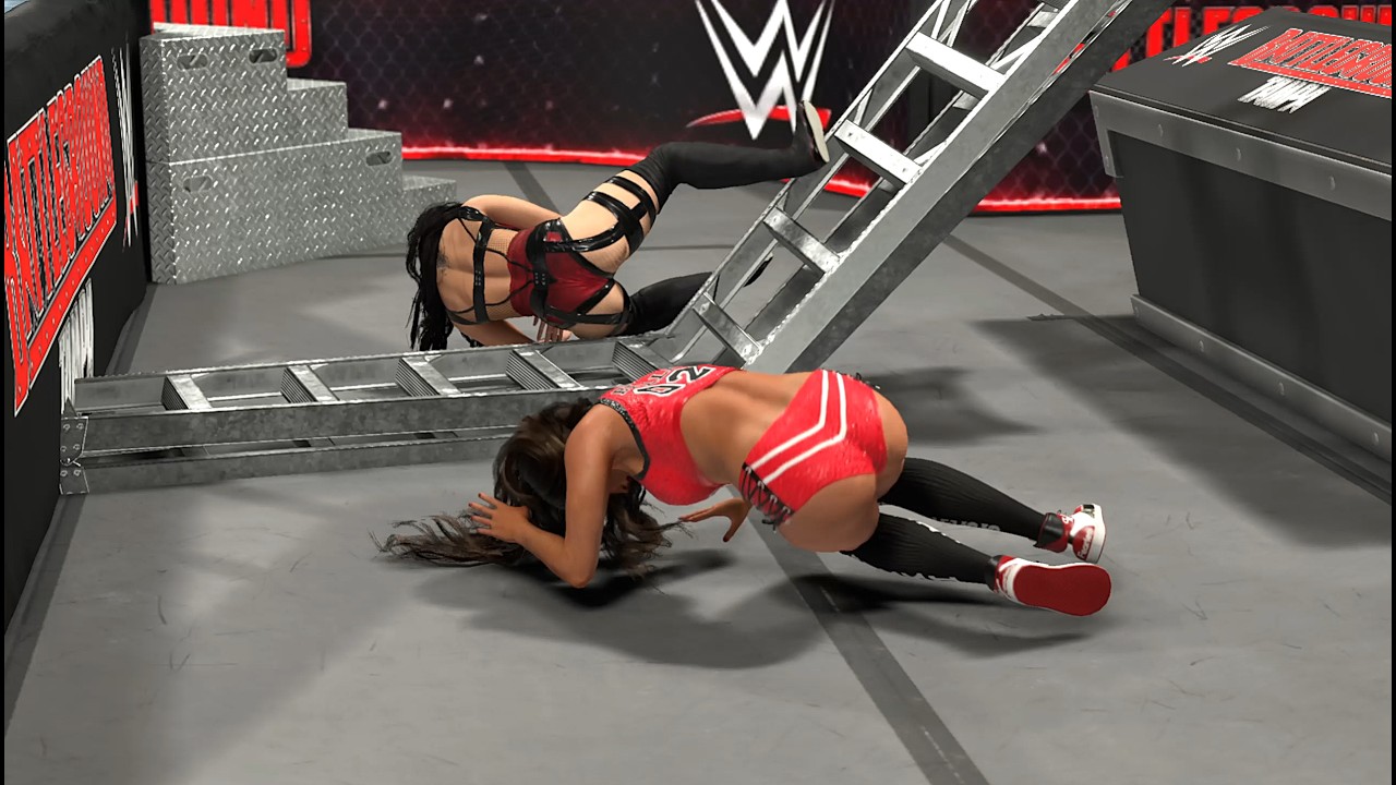WWE 2K26 STEPHANIE VAQUER VS NIKKI BELLA BATTLEGROUND