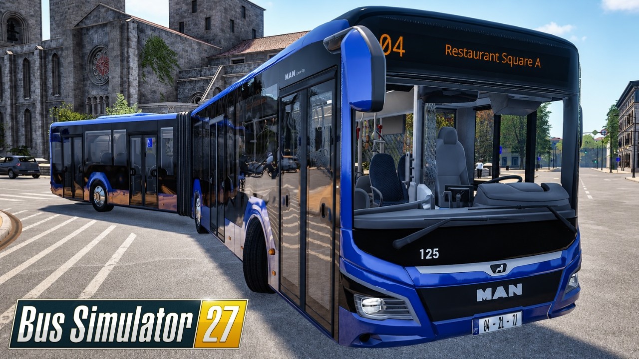 MAN New Lion's 18!! | Bus Simulator 27 | GAMEPLAY! (Preview)
