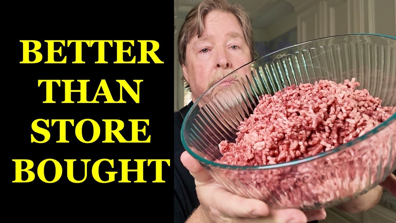 Grinding Beef At Home with Kitchenaid