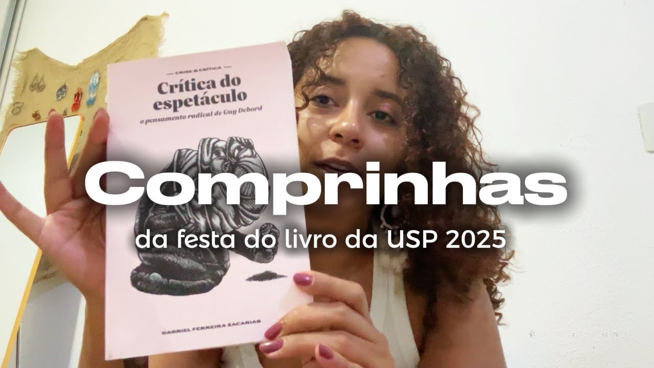 Compras da festa do livro da USP 2025