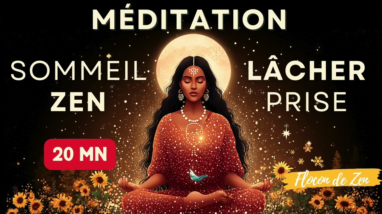 Méditation guidée – Sommeil zen & lâcher-prise profond | Flocon de Zen