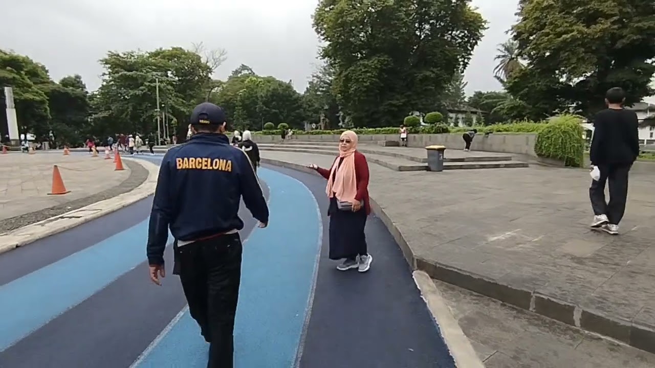 Pesona lapang Gasibu yang banyak dikunjungi...karna 