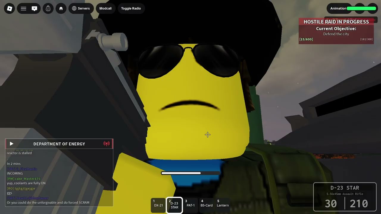 Naramo hostile raid. Defending the city and plant 3.