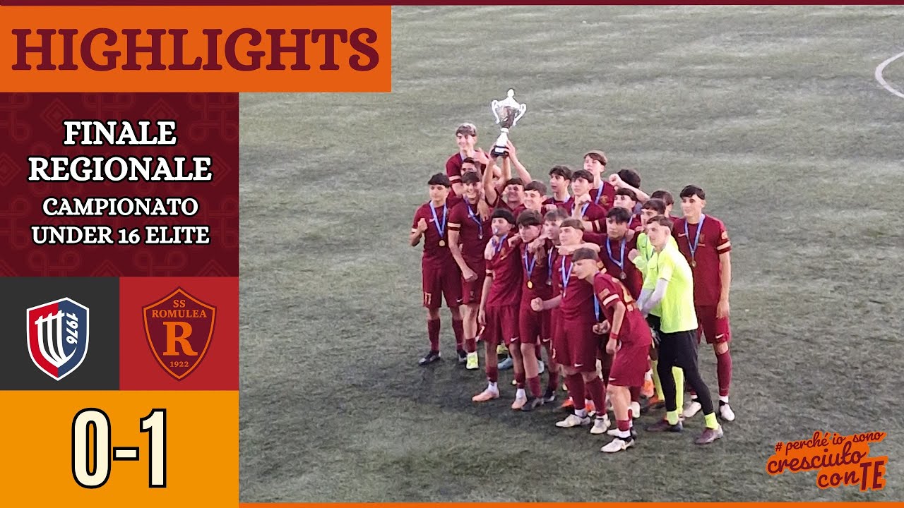 ROMULEA CAMPIONE REGIONALE! Goal e Highlights Nuova TTT - Romulea Finale Under 16 Reg. Ecc,.