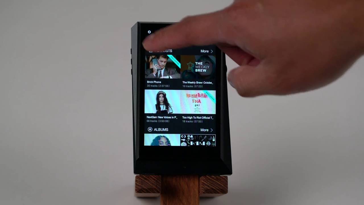A look at TIDAL on Astell&Kern players - Head-Fi TV
