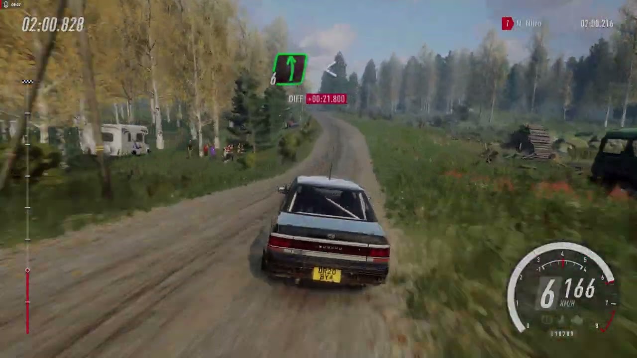 DiRT Rally 2 0 2026 02 15 Two dailies in gravel with R5 and Subaru 1990.Chase camera,PS 5 controller