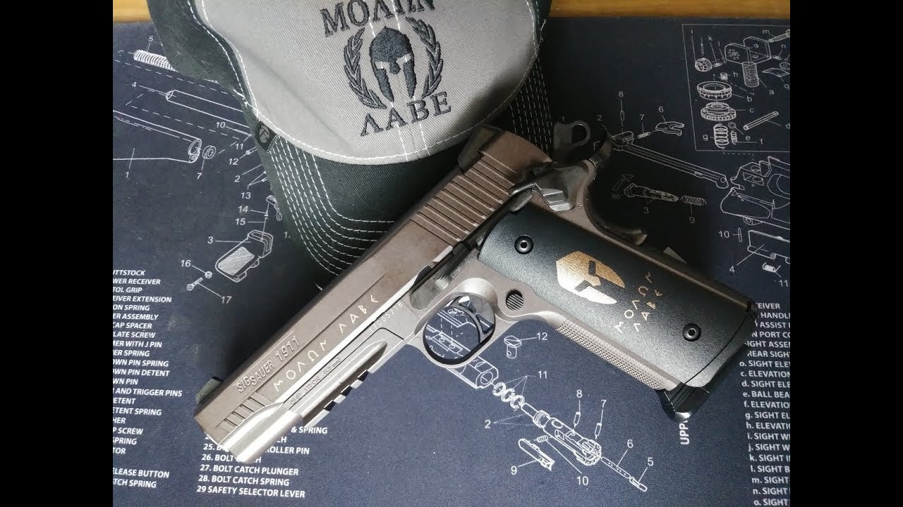 SIG 1911 Spartan Unboxing, First Shots & Chrono Testing