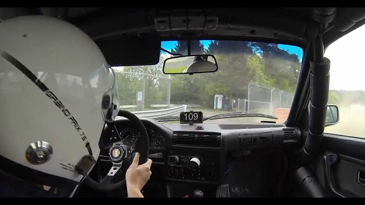 BMW E30 Highspeed Spin & BIG SAVE Onboard  Nürburgring Touristenfahrten