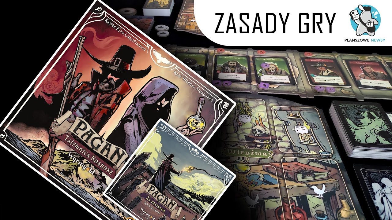 Jak grać w PAGAN + dodatki || Zasady gry || Instrukcja video || Lucky Duck Games