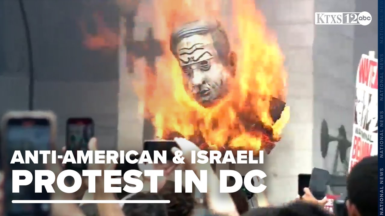 Biden Netanyahu talks overshadowed by demonstrations in DC streets