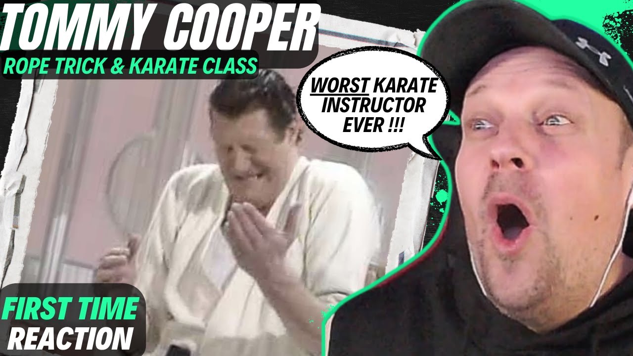 TOMMY COOPER'S Rope Trick & Karate Class Had Me In STITCHES! [ Reaction ] | UK 🇬🇧
