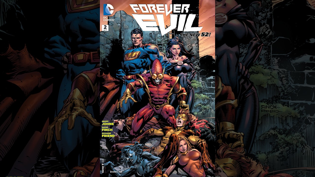 Обзор комикса FOREVER EVIL #2. Зачем отправлять команду супергероев, чтобы потом глупо их устранить?