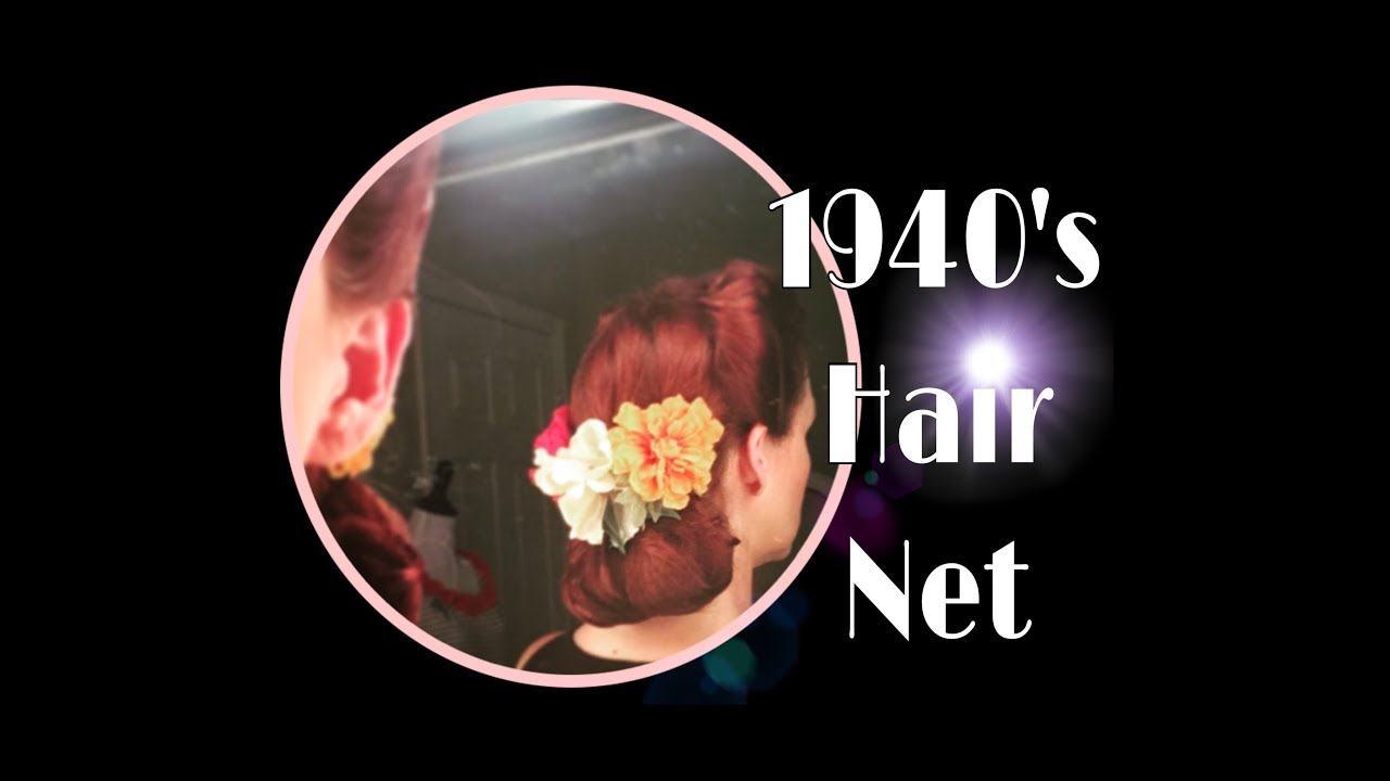 1940's Hair Net Style