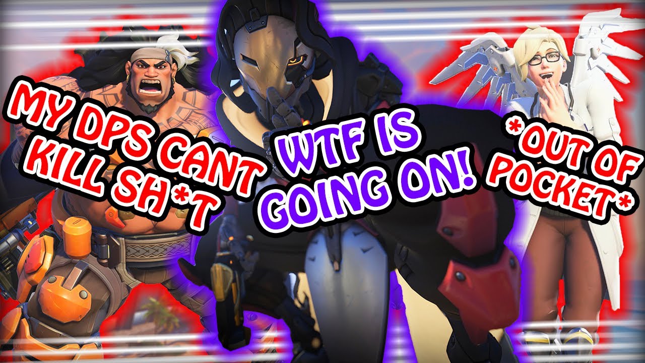 The Most Chaotic Game I’ve Ever Played!!  | Overwatch 2 Toxic moments