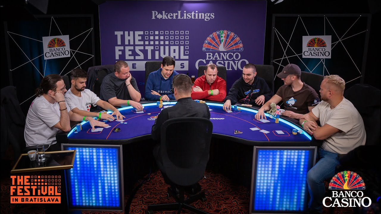 SPTV LIVE: ME TheFestival, Banco Casino Bratislava (500,000€ GTD)