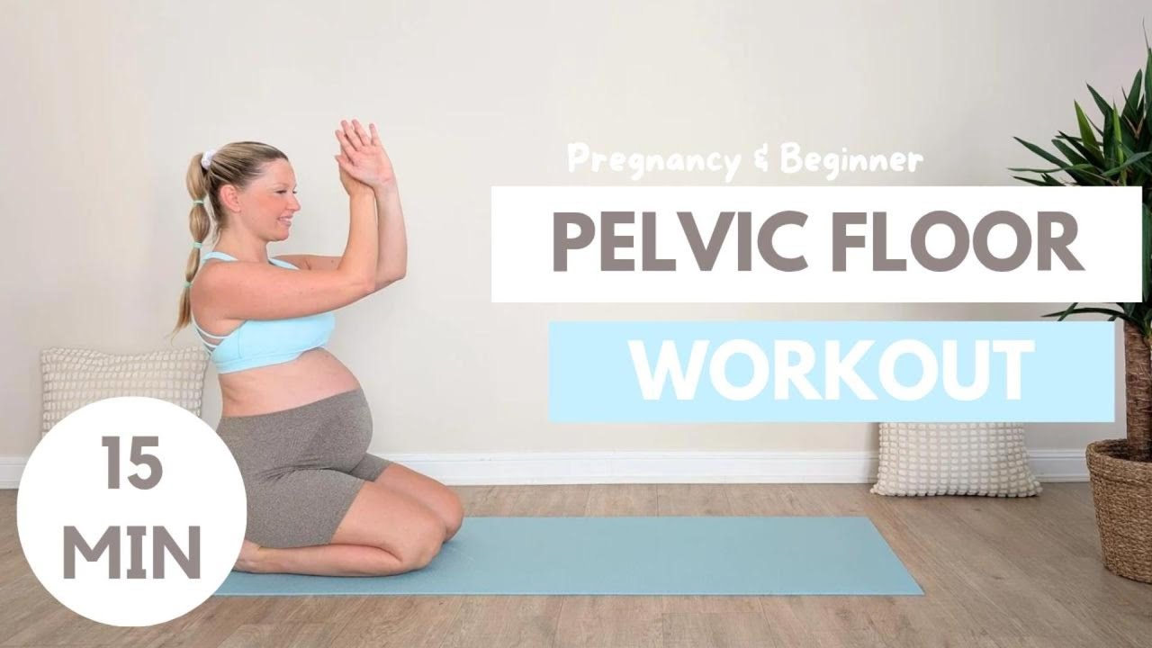 15 Min. PELVIC FLOOR WORKOUT I Safe & Effective Pregnancy & Beginner Workout
