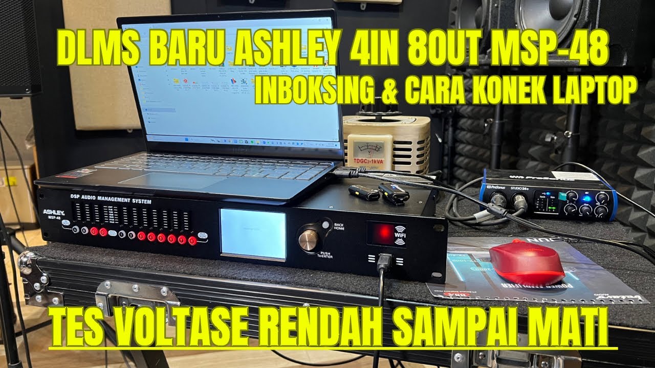 DLMS HARGA 4.250.000 4in 8out ASHLEY MSP 48 // Review & Unboxing