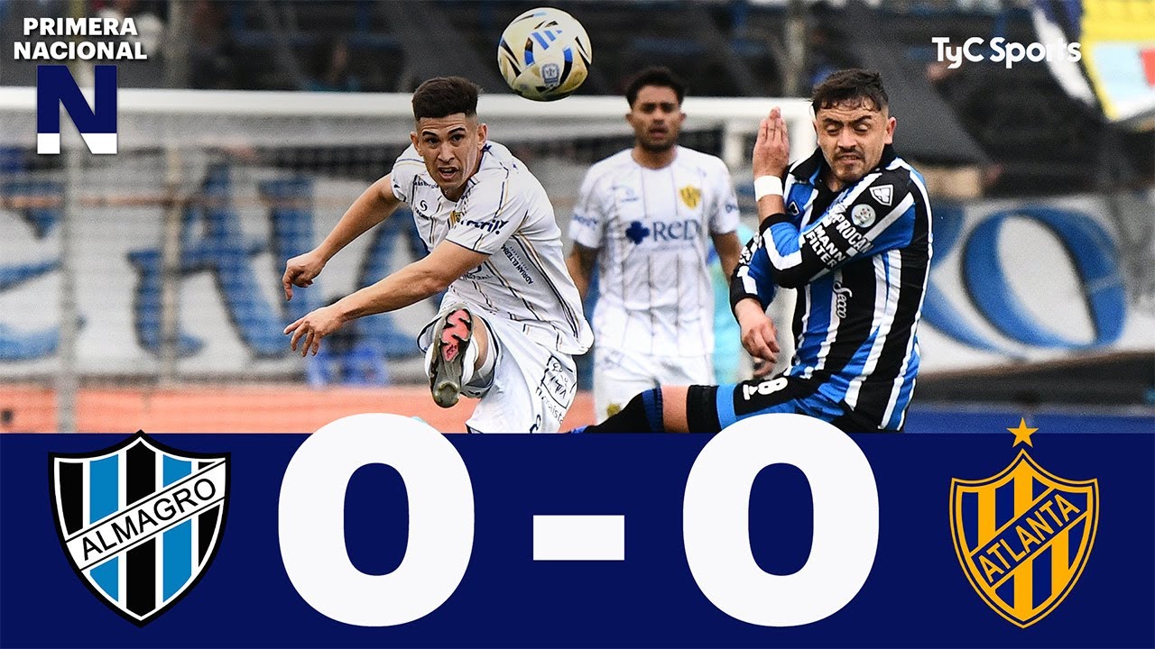 Almagro 0-0 Atlanta | Primera Nacional | Fecha 27 (Zona A)