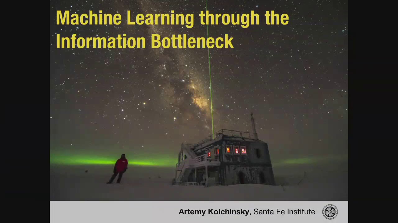 MACHINE LEARNING THROUGH THE INFORMATION BOTTLENECK