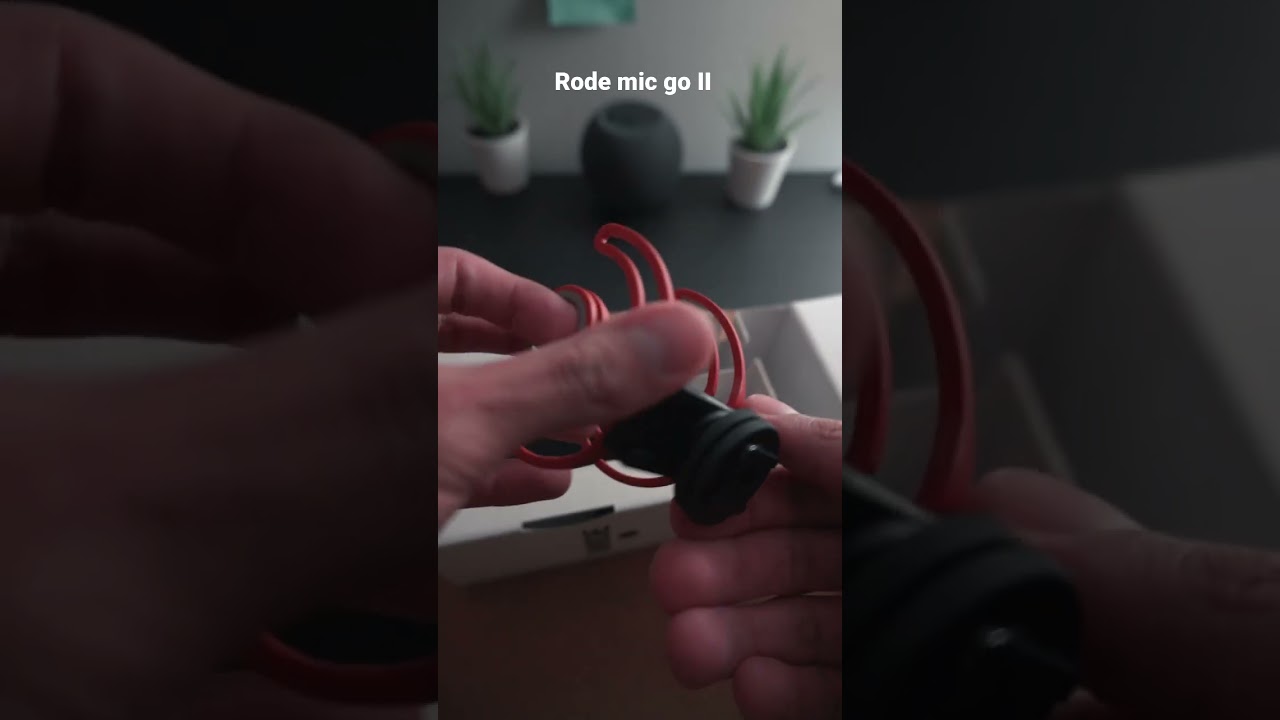 Rode mic go II unboxing // The best microphone for content creators.  #rodemicrophone #bestmic