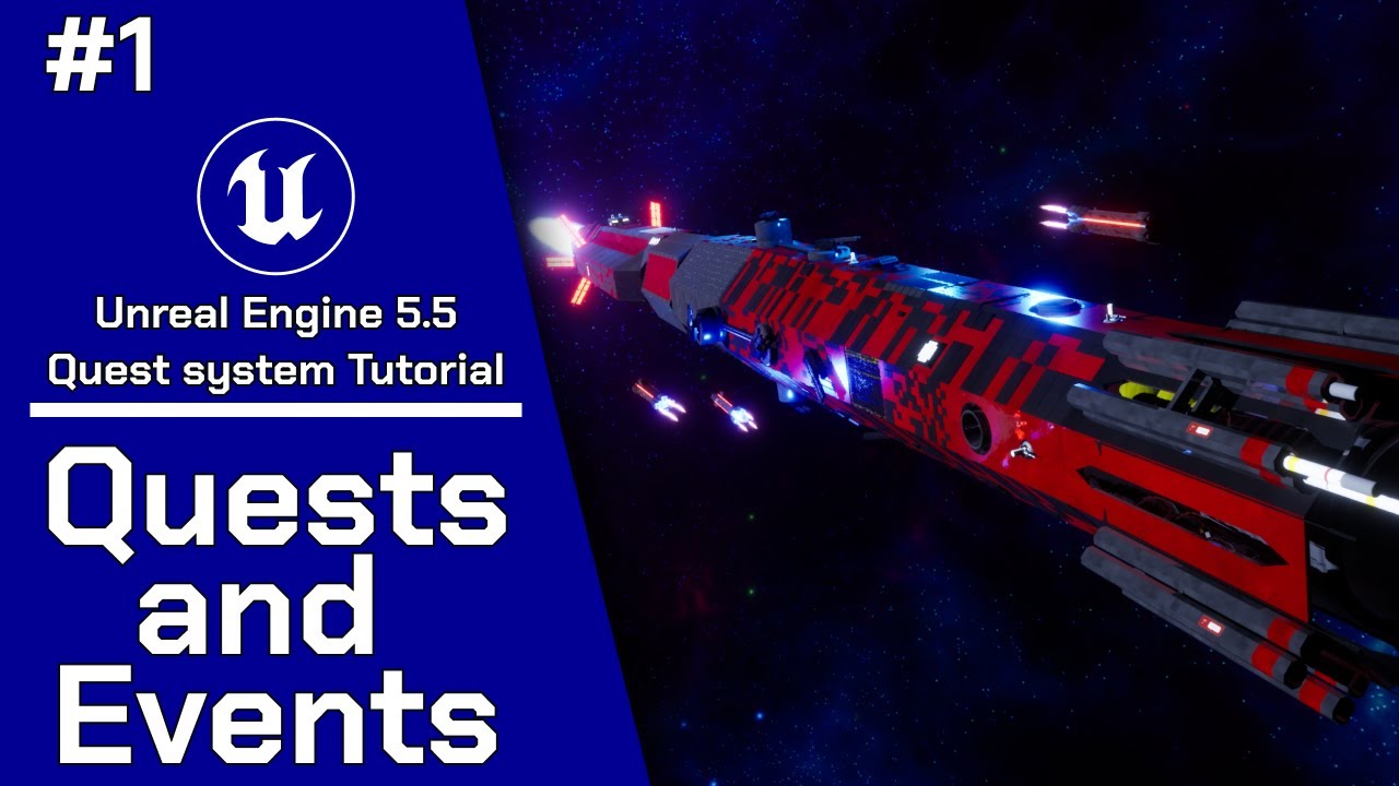 Unreal engine 5.5 Quest system Tutorial Ep 1: Quests and Events