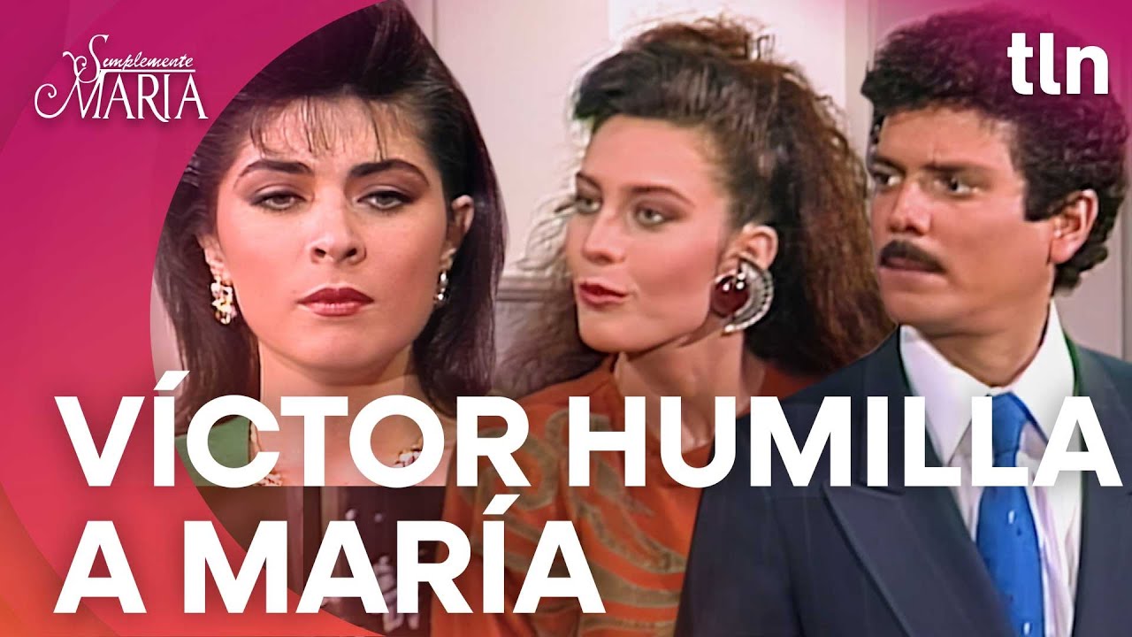 Víctor elige a Carmen sobre María | Simplemente María | Capítulo 70 | tlnovelas
