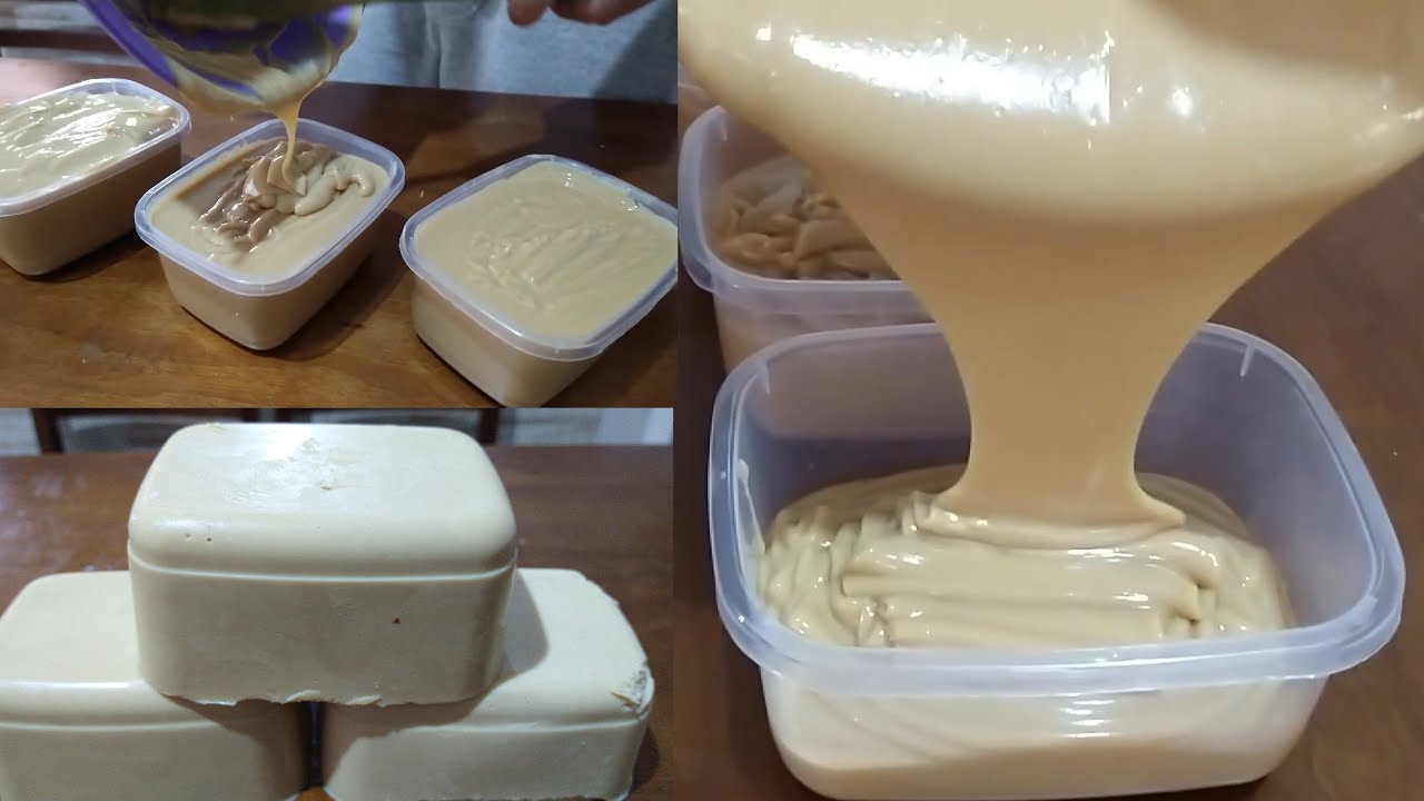SABÃO EM PEDRA DE BICARBONATO CASEIRO - Receita pequena de dona de casa