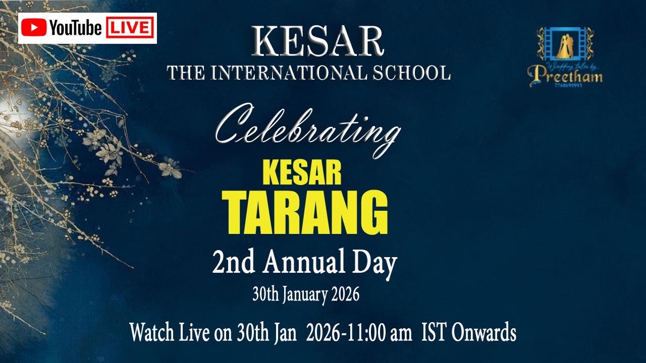 || KESAR TARANG || 2ND ANNUAL DAY || LIVE ||