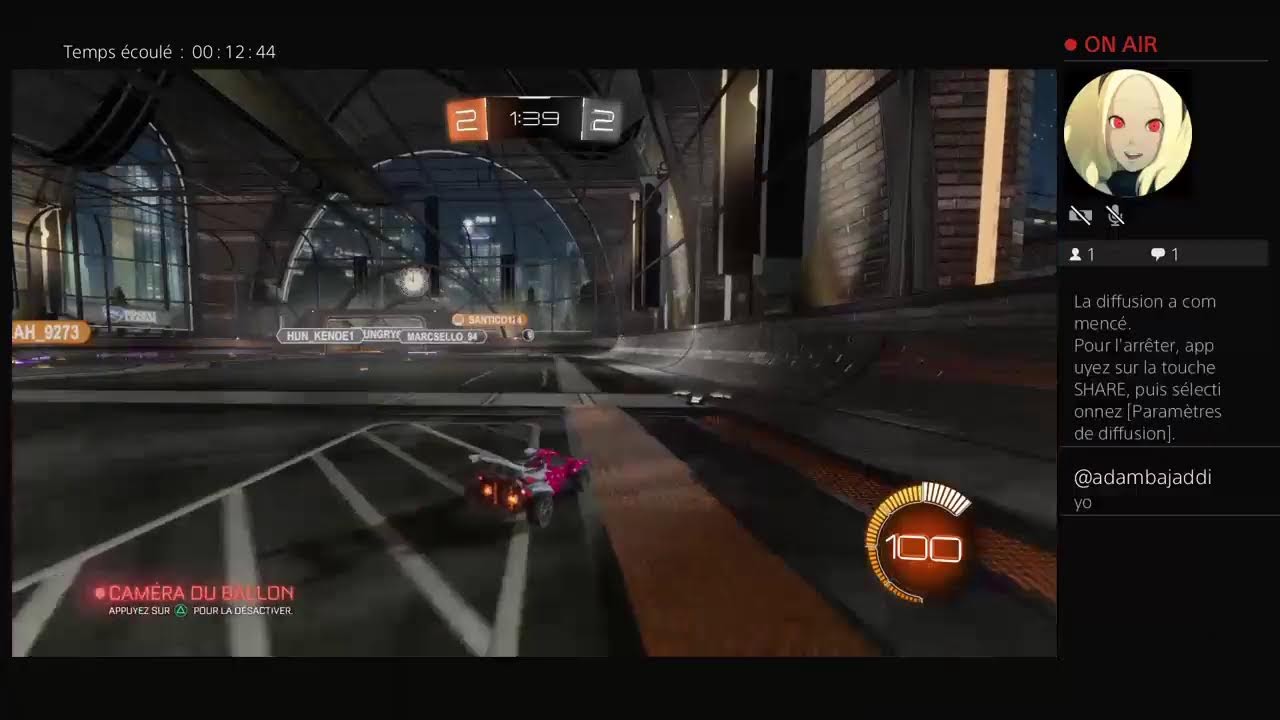 Un peu de rocket league chill