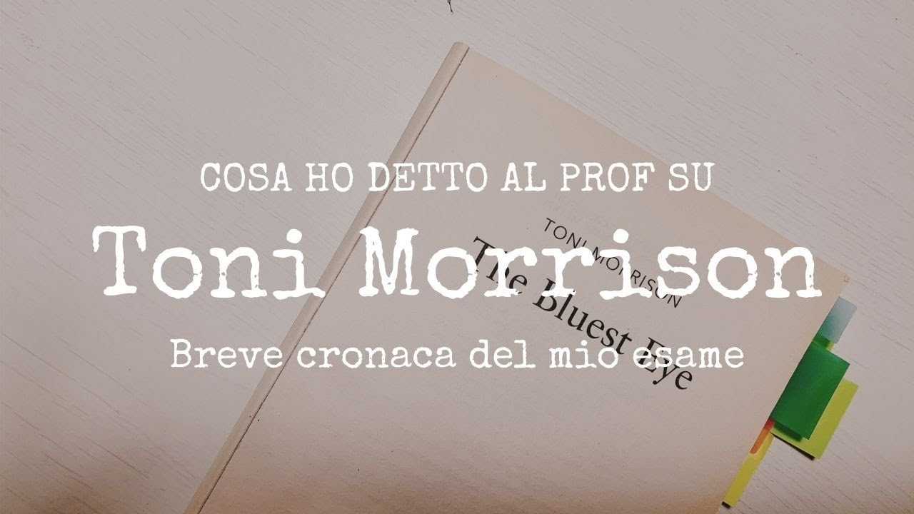 Libri | Cosa ho detto al mio prof di inglese su Toni Morrison