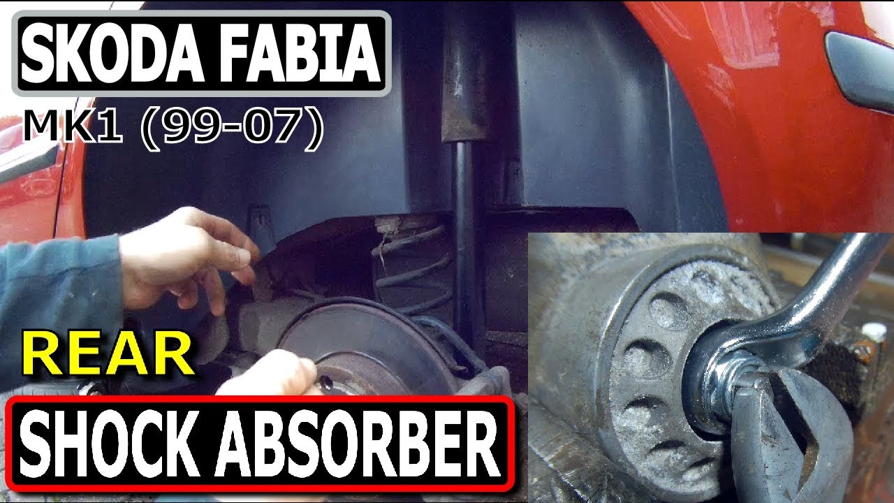 Skoda Fabia REAR SHOCK ABSORBERS (99-07)