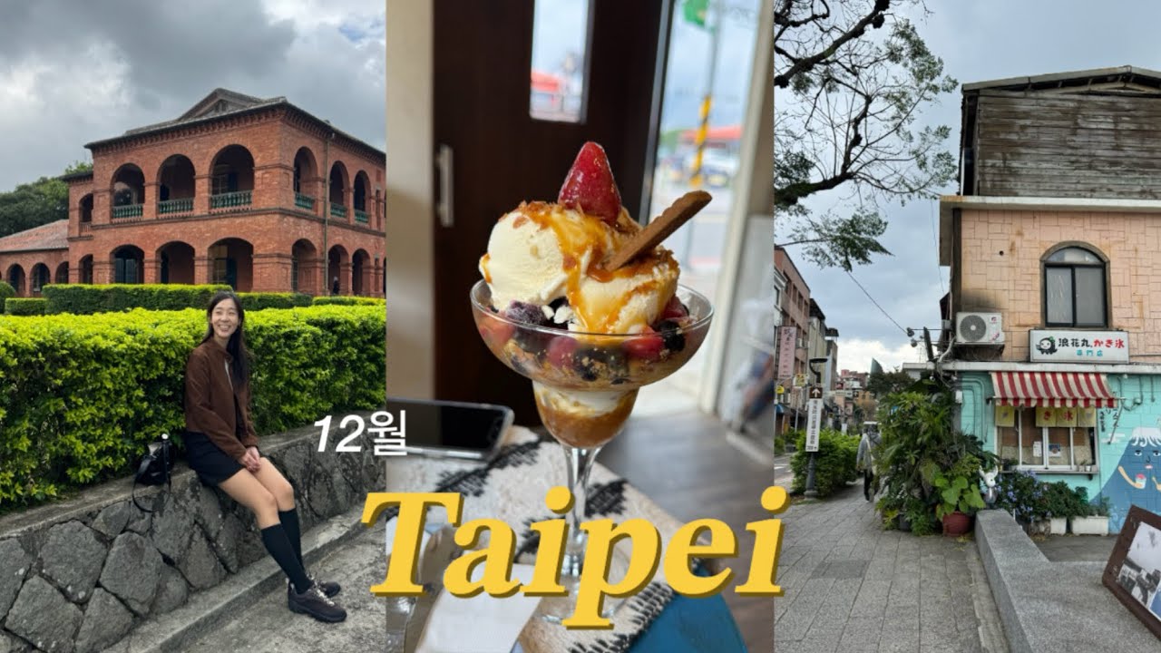 🇹🇼 ep.1 대만여행 | 12월 대만 누가 덥다했나 3박4일 여행브이로그