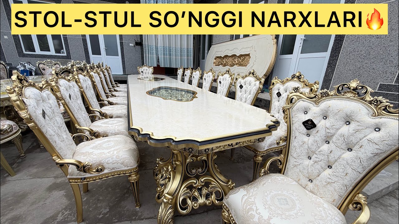 MANA SIZGA STOL-STULLARNI ENG SO’NGGI DIZAYNLARI🔥1-QO’L USTADAN 