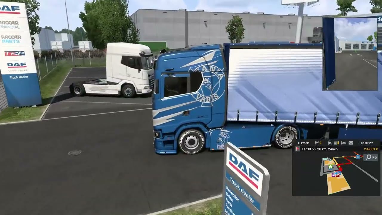 ETS 2 Idu Faraó Viagem de Bordéus (F) para Estugarda (D)