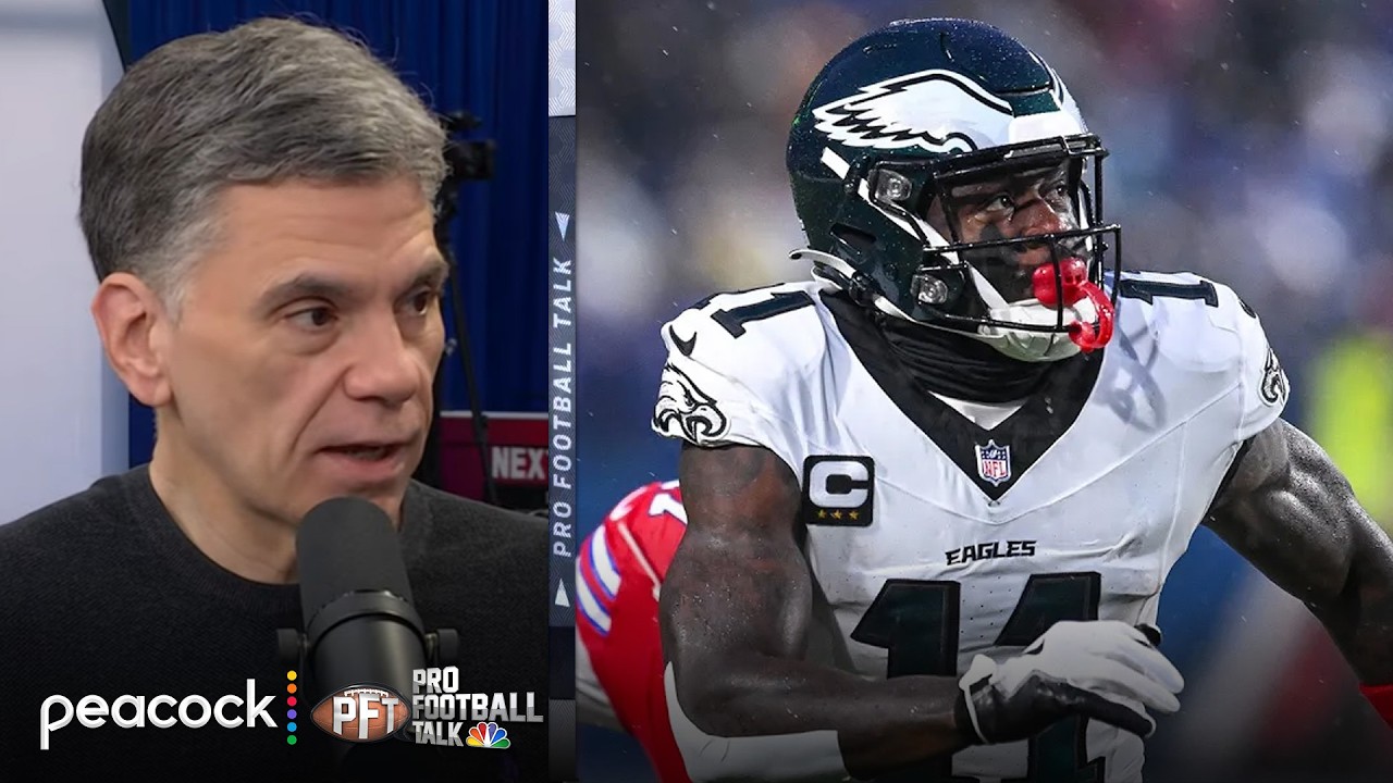 Will Howie Roseman, Eagles trade A.J. Brown this offseason? | Pro Football Talk | NFL on NBC