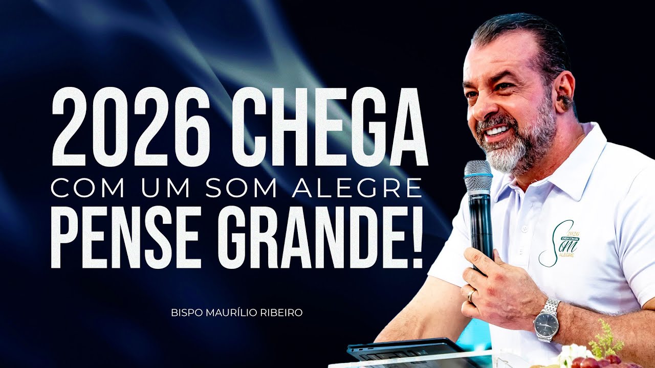 2026 chega com um som alegre, pense grande!
