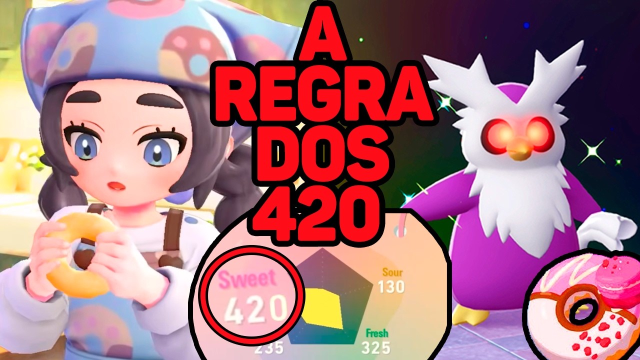 NÃO DESPERDICE TEMPO!! FAÇA DONUTS PERFEITOS E PEGUE POKÉMON SHINY FÁCIL!!