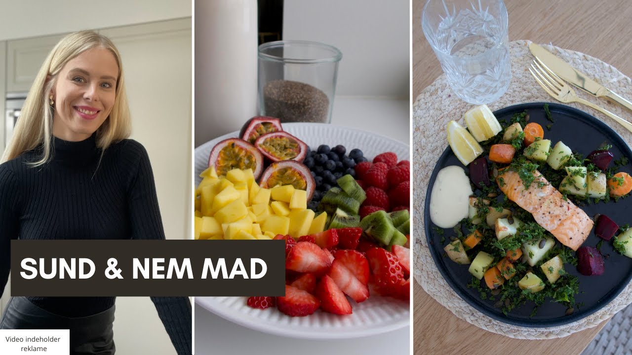 Simone's k&oslash;kken: Sund & nem mad
